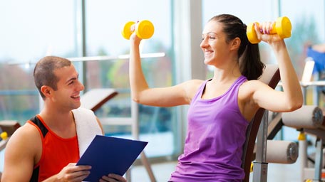 Allenamento con personal trainer in modalità 1 to 1